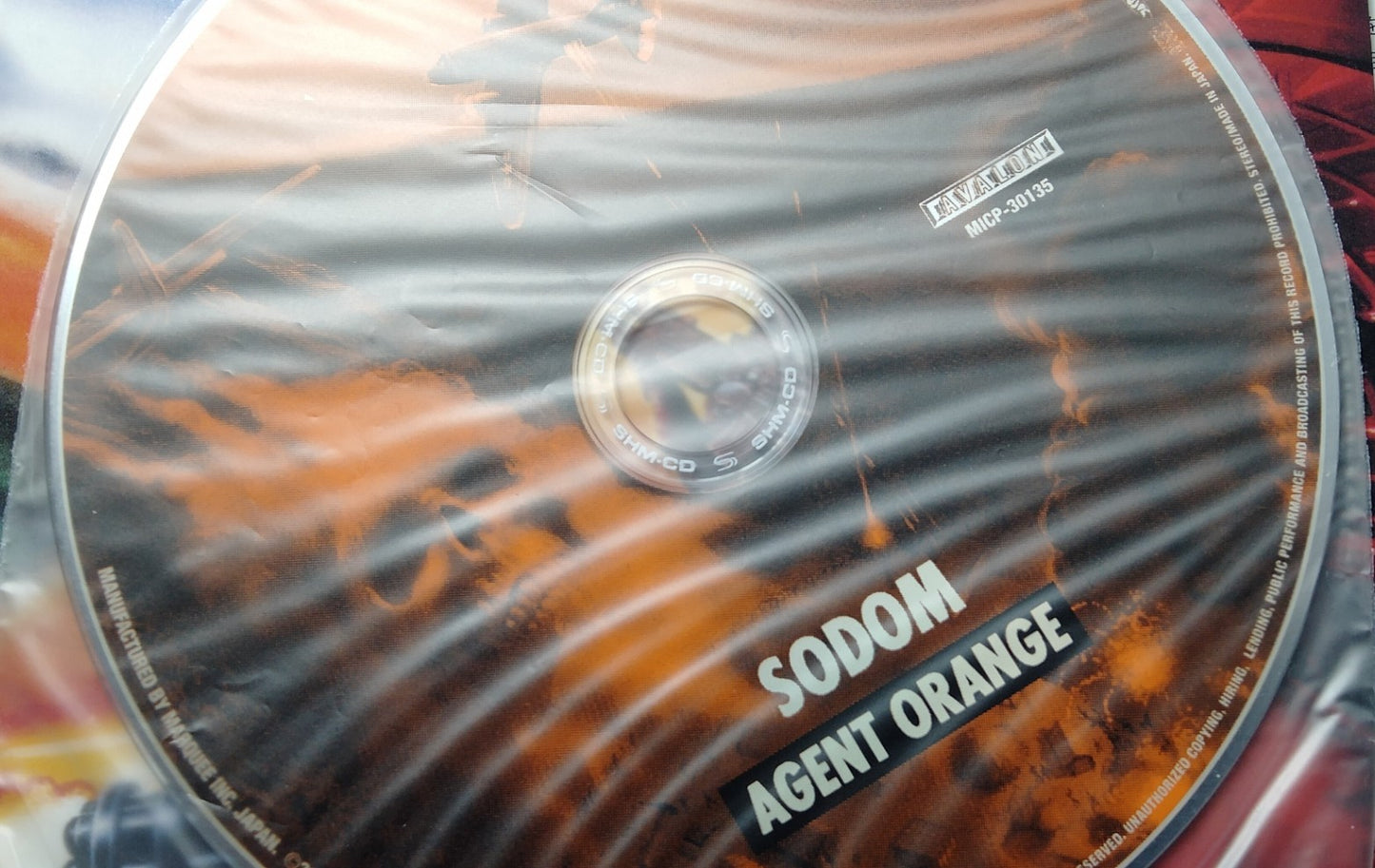 ★SODOM / Agent Orange【A,国内盤,中古,MICP30135】