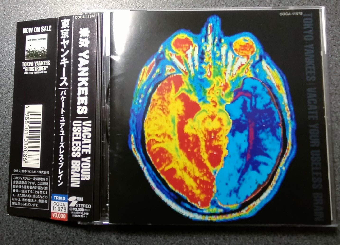 ★TOKYO YANKEES(東京ヤンキース) / Vacate Your Useless Brain【A,国内盤,中古,COCA11978】
