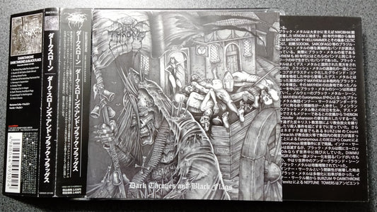 ★DARKTHRONE / Dark Thrones and Black Flags【A,輸入盤,中古,CDVILEF-237-OBI】
