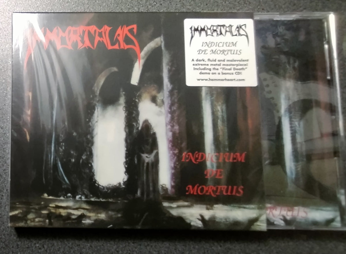 ★IMMORTALIS / Indicium de Mortuis【CD1は盤質:B、CD2は盤質:A,輸入盤,中古,HHR 2026-06】