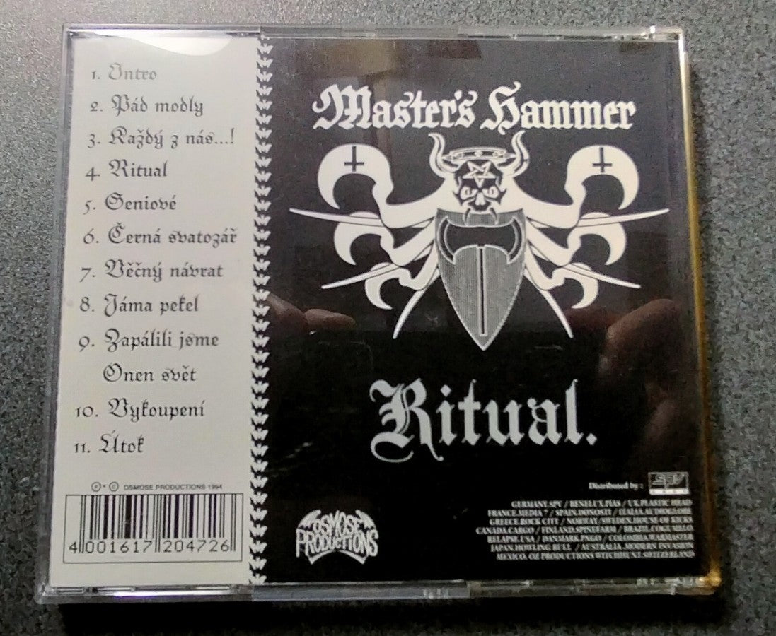 ★MASTER'S HAMMER / Ritual.【B,輸入盤,中古,OPCD 031】