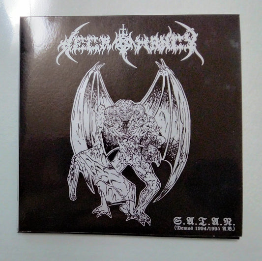 ★NECROMANCY / S.A.T.A.N. (Demos 1994 - 1995 A.B.)【B,輸入盤,GVP-014】