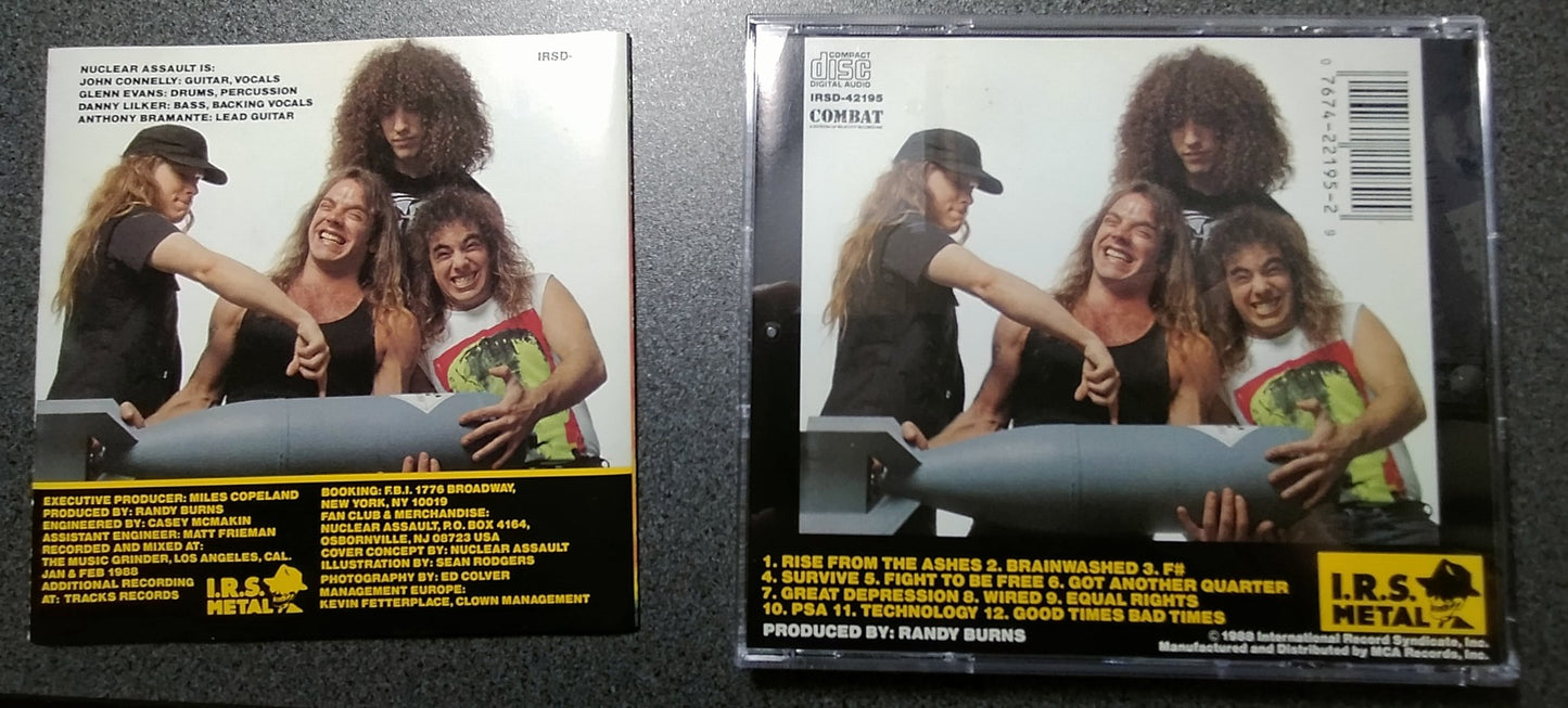 ★NUCLEAR ASSAULT / Survive【B,輸入盤,中古,IRSD-42195】