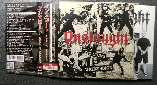 ★ONSLAUGHT / Origins of Aggression【B,国内盤,中古,GQCS-91614~5】