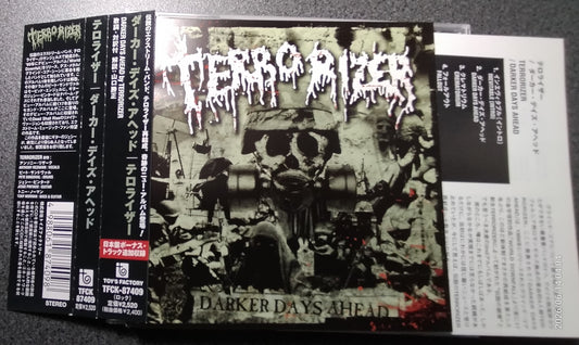 ★TERRORIZER / Darker Days Ahead【B,国内盤,中古,TFCK87409】