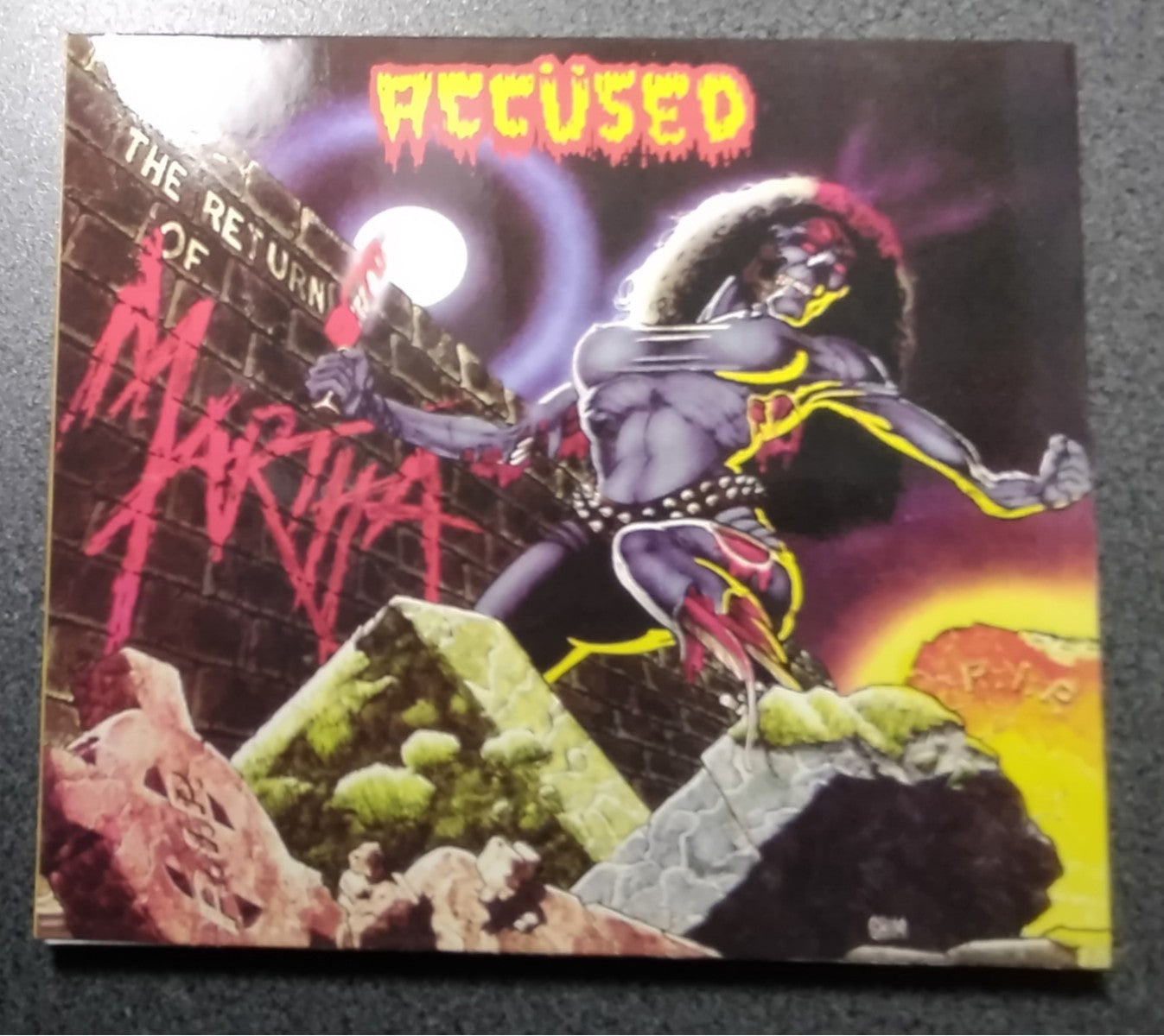 ★THE ACCUSED / The Return of... Martha Splatterhead【A,輸入盤,中古,UNREST CD013】