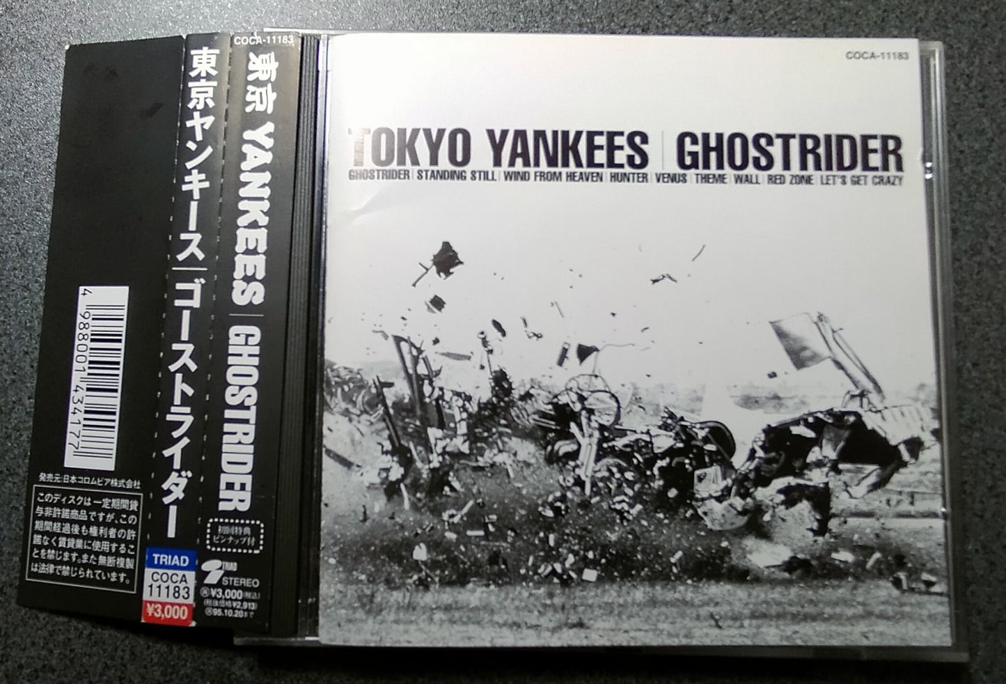 ★TOKYO YANKEES(東京ヤンキース) / Ghostrider【B,国内盤,中古,COCA-11183】